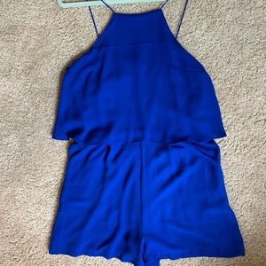 Royal Blue Express Romper